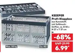 Kaufland KEEPEER Profi-Klappbox Angebot