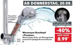 Kaufland Wasserspar-Duschkopf »Premium« Angebot