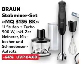 Kaufland BRAUN Stabmixer-Set MQ 3135 BK Angebot