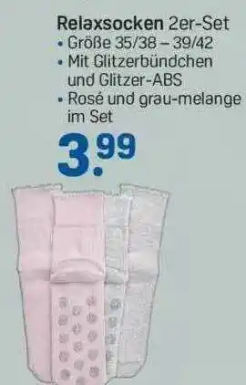 Rossmann Relaxsocken 2er-set Angebot