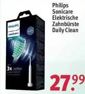 Rossmann Philips Sonicare Elektrische Zahnbürste Daily Clean Angebot