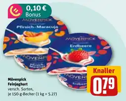 REWE Mövenpick Feinjoghurt Angebot