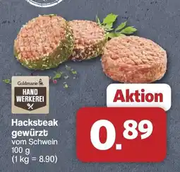 Famila Nord West Goldmarie Hacksteak gewürzt Angebot
