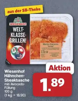 Famila Nord West Wiesenhof Hähnchen-Steaktasche mit Avocado-Füllung Angebot