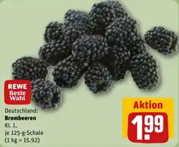 REWE REWE Beste Wahl Brombeeren Angebot