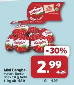 Famila Nord West Mini Babybel Angebot