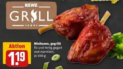 REWE Minihaxen, gegrillt Angebot