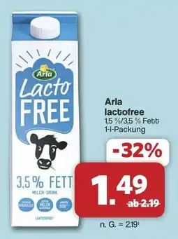 Famila Nord West Arla lactofree Angebot
