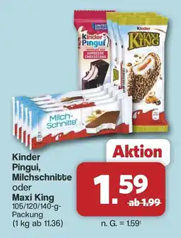 Famila Nord West Kinder Pingui, Milchschneite oder Maxi King Angebot