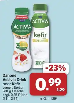 Famila Nord West Danone Activia Drink oder Kefir Angebot