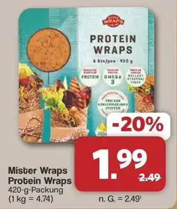 Famila Nord West Mister Wraps Protein Wraps Angebot