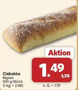 Famila Nord West Ciabatta Bigsize Angebot