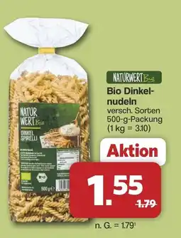 Famila Nord West Naturwert Bio Bio Dinkelnudeln Angebot