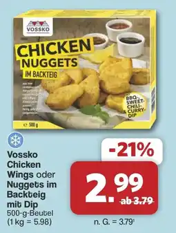 Famila Nord West Vossko Chicken Nuggets im Backteig Angebot