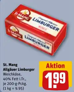 REWE St. Mang Allgäuer Limburger Angebot
