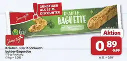 Famila Nord West Jeden Tag Kräuter- oder Knoblauchbutter Baguette Angebot