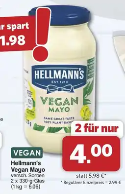 Famila Nord West Hellmann's Vegan Mayo Angebot
