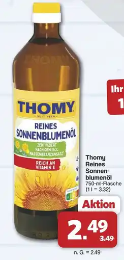 Famila Nord West Thomy Reines Sonnenblumenöl Angebot