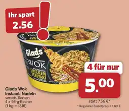 Famila Nord West Glads Wok Instant Nudeln Angebot