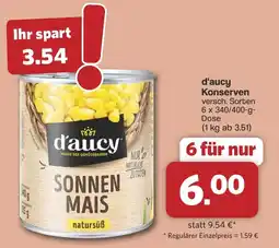 Famila Nord West d'aucy SONNENMAIS Angebot