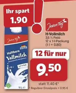 Famila Nord West Jeden Tag Haltbare Vollmilch Angebot