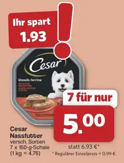 Famila Nord West Cesar Nassfutter Angebot