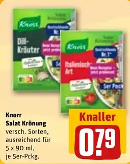 REWE Knorr Salat Krönung Angebot