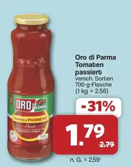Famila Nord West Oro di Parma Tomaten passiert Angebot