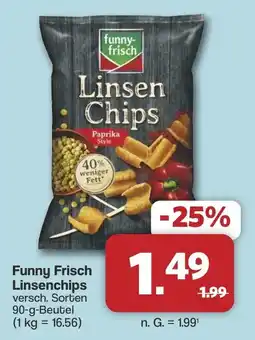 Famila Nord West Funny Frisch Linsen Chips Angebot