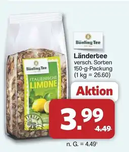 Famila Nord West Bünting Tee ITALIENISCHE LIMONE Angebot