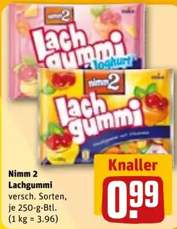 REWE Lachgummi Angebot