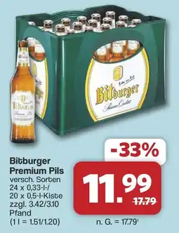 Famila Nord West Bitburger Premium Pils Angebot