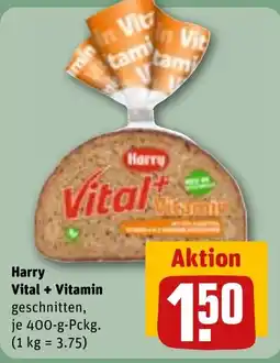 REWE Harry Vital + Vitamin Angebot