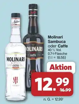 Famila Nord West Molinari Sambuca oder Caffè Angebot