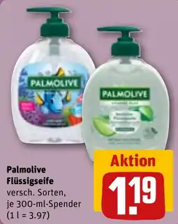 REWE Palmolive Flüssigseife Angebot