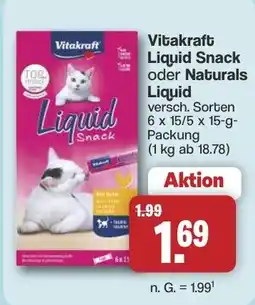 Famila Nord West Vitakraft Liquid Snack Angebot