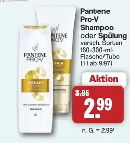 Famila Nord West Pantene Pro-V Shampoo oder Spülung Angebot