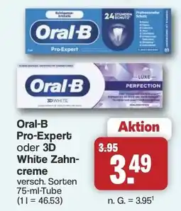 Famila Nord West Oral-B Pro-Expert oder 3D White Zahncreme Angebot