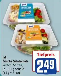 REWE ja! Frische Salatschale Angebot