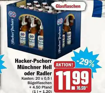 AEZ Hacker-pschorr Münchner Hell Oder Radler Angebot