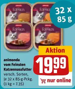 REWE animonda Katzen Nassfutter Angebot