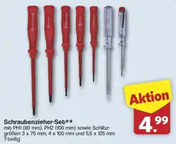 Famila Nord West Schraubenzieher-Set** Angebot