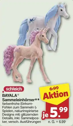 Famila Nord West schleich BAYALA Sammeleinhörner** Angebot