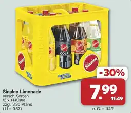 Famila Nord West Sinalco Limonade Angebot
