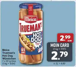 Famila Nord West Meica Trueman's Hot Dog Würstchen Angebot