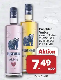 Famila Nord West Puschkin Vodka Angebot