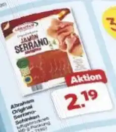 Famila Nord West Abraham Original Serrano-Schinken Angebot