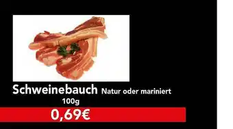 CAP Markt Schweinebauch Angebot