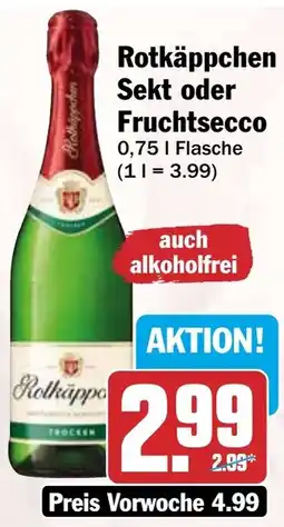 HIT Rotkäppchen Sekt oder Fruchtsecco Angebot