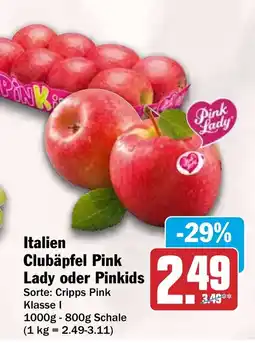 HIT Clubäpfel Pink Lady oder Pinkids Angebot